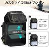 Fishing Backpack with Rod Holder 45L Large Waterproof Fishing Suitable for Outdoor Camping and Hiking Gear - Bag, (Scorpion Black)