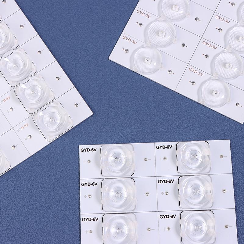 10Pcs Led Beads 3V 6V Lcd Tv Led Bead Smd Light Bead Universal Aluminum Cutting Tv Backlight Strips For 32-65 Inch Led Tv Repair