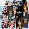 Handyhülle für Samsung Galaxy S25 S24 S23 iPhone 16 15 Xiaomi Redmi Note 14 13 12 16E 11 Pro Max OPPO Moto Huawei Karasuno Haikyuu Shoyo Hinata Hülle