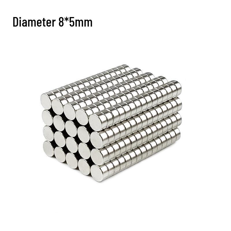 Neodymium Iron Boron Double-Sided Strong Suction Magnets for Fridges, Round and Square Shapes.