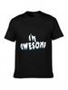 I'm Awesome Funny Retro Text T-Shirt