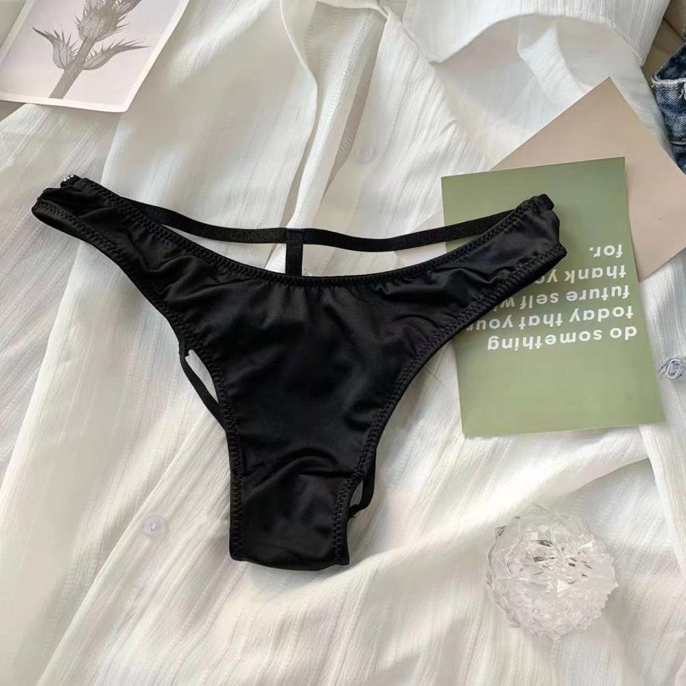 Women's Sexy Butterfly Hollow Waist Belt Rhinestone Thong Design Inspired Lingerie Super Comfortable Sexy Women's Underwear