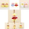 Adorable Pp Cotton Filled Plush Duck Keychain Toy Cute 12cm Stuffed Animal Doll