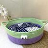 Woven Cat Nest Pet Nest Four Seasons Universal Scratch Resistant Bite Washable Summer Cool Nest Cat Bed