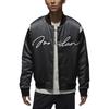 Jordan MVP FW24 Retro American Fashion Versatile Comfortable Loose Sports College Style Jacket Men Jacket Black HF9298045