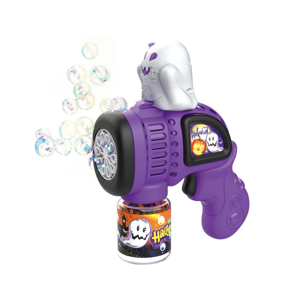 2025 Halloween Bubble Wand Halloween Light up Pumpkin Bubble Blower Christmas Toys For Kid Bubble Machine Party Supplies