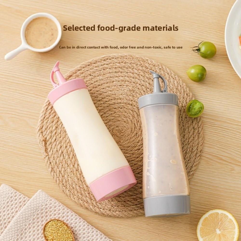 350ml Squeeze Bottles Plastic Tomato Catchup Dispenser New Ketchup  Picnic Cooker