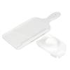 Aitsuke Tools Ceramic Slicer with Safety Holder, White, C-8436