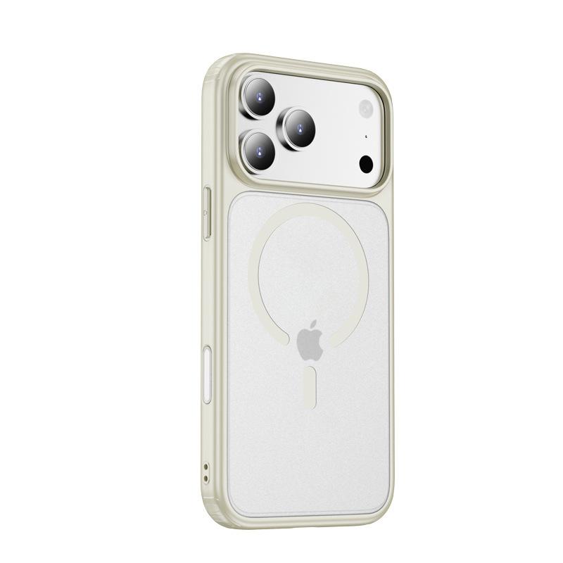 For IPhone 17 Pro Magnetic Phone Case, Apple 16E Skin Feel Matte 17air Anti Drop Protective Case