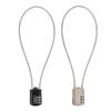 Cable Lock for Cycling Helmets Travel Luggage Security Combination Passwords Lock Cable Padlock Motorcycle Helmets Lock