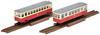 Railway Collection Tetsukore Narrow Gauge 80 Memories of Ogoya Railway Kiha 1 Type Hohafu 8 Type Set Diorama Supplies 315513 + 2-Car