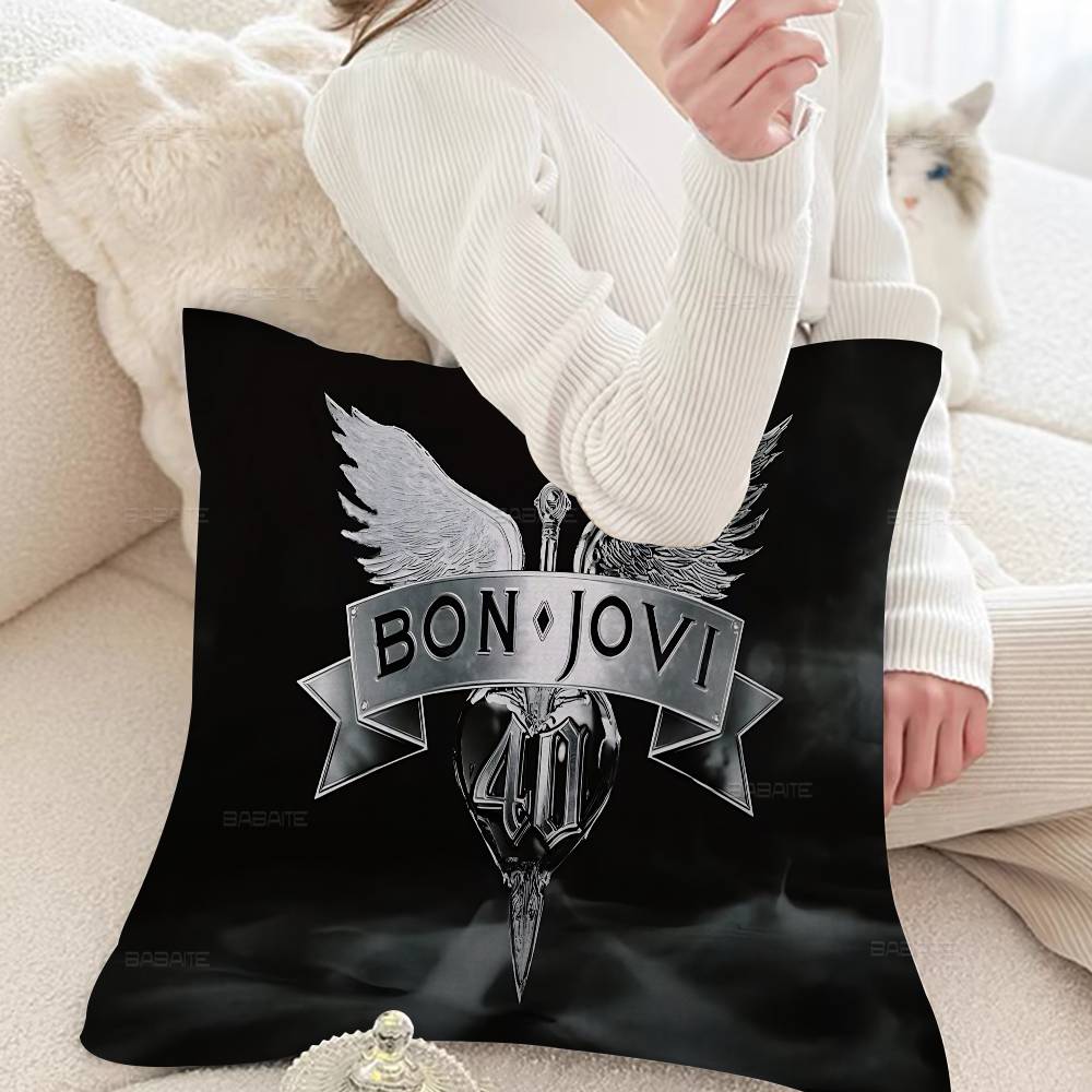 B-BonS J-Jovi Pillow Anime Pillow Sofa Bed Head Pillow Cover Cushion Cover 45x45 cm Fashion