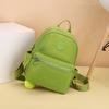 Damen Rucksack Nylon Studenten Schultasche Leicht Einfarbig Reise Rucksack
