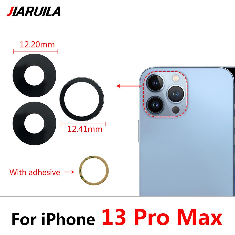 NEW Replacement Camera Glass Lens Back Rear Camera Glass Lens With Glue Sticker For IPhone 11 12 13 14 Pro Max Mini 15 Plus