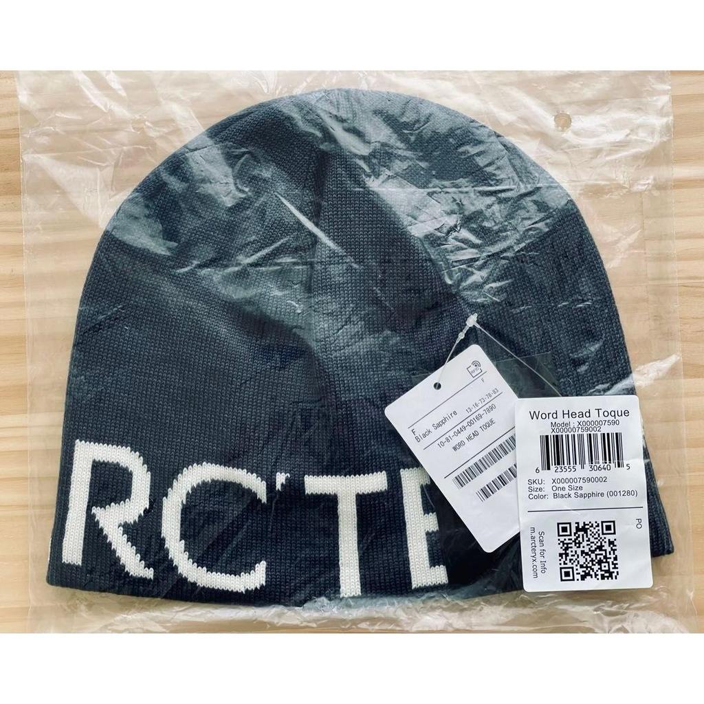 Used New and unused ARCTERYX WORD HEAD TOQUE Knit hat Beanie Sold out Rare