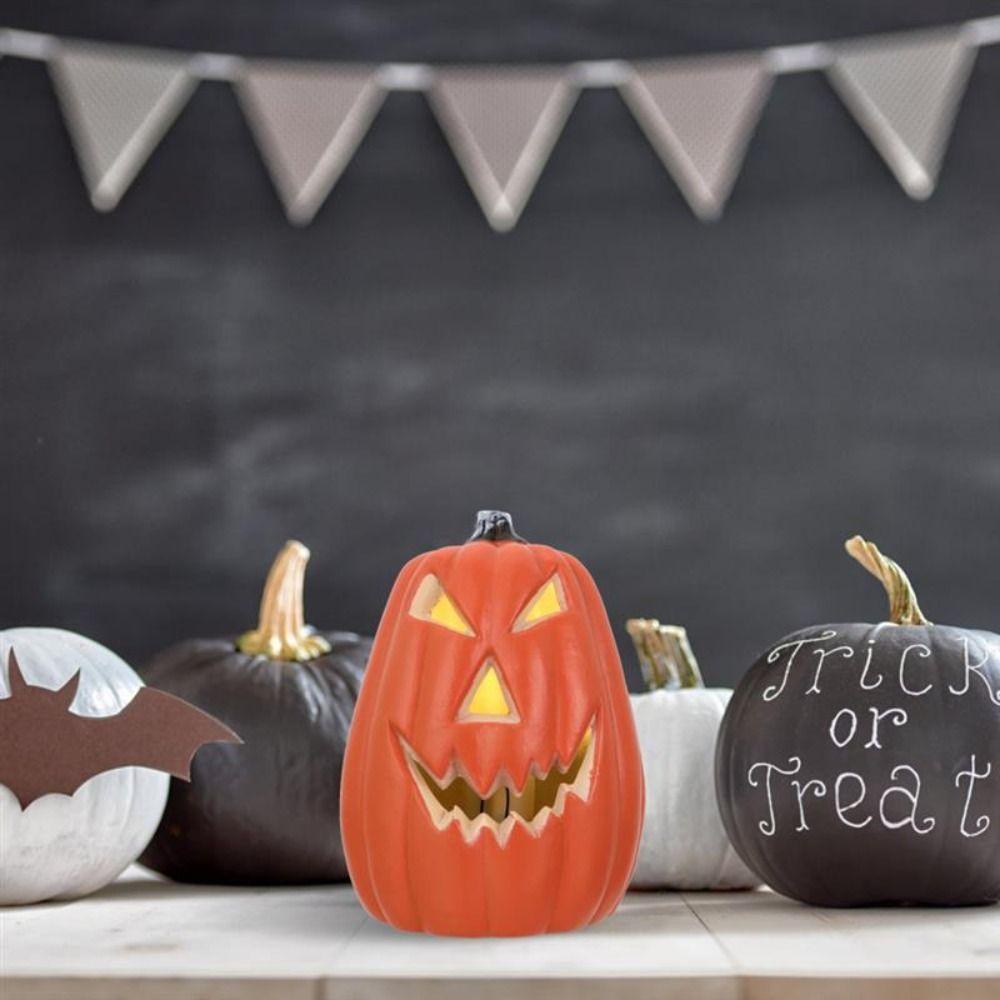 Reusable Pumpkin Led Lamp Plastic Pumpkin Floor Lamp Halloween Pumpkin Lantern  Friends