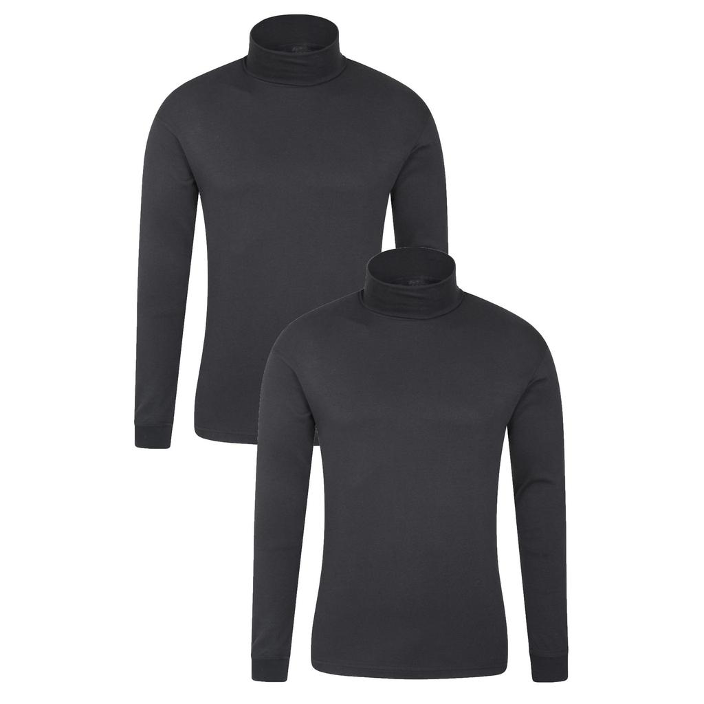Mountain Warehouse Mens Meribel Thermal Top (Pack of 2)