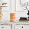 Halloween Gift for Home Decor Pumpkin Candle Holder, Resin Hollow Candlestick, Vintage Country Decorative Ghost Table Ornaments Style Lantern Tabletop