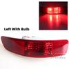 Rear Bumper Lights For Mitsubishi Outlander EX 2007-2012 Red Lens Tail Brake Light Fog Lamp Car Accessories