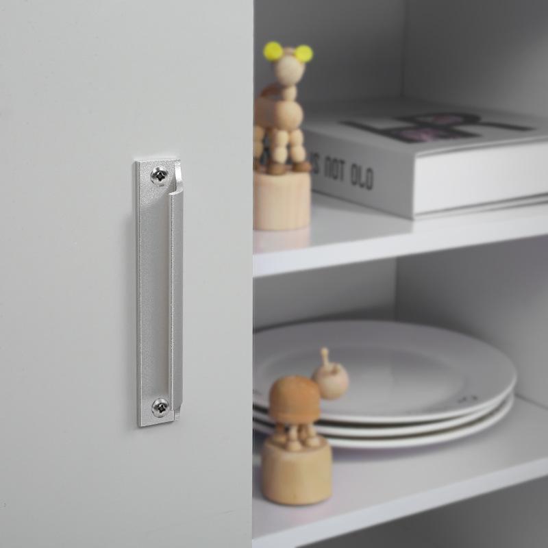 2-4pcs Screen Window Alloy Drawer Handle Solid Window Sliding Door Knob Furniture Handle & Knob Cabinet Handle Glass Pull