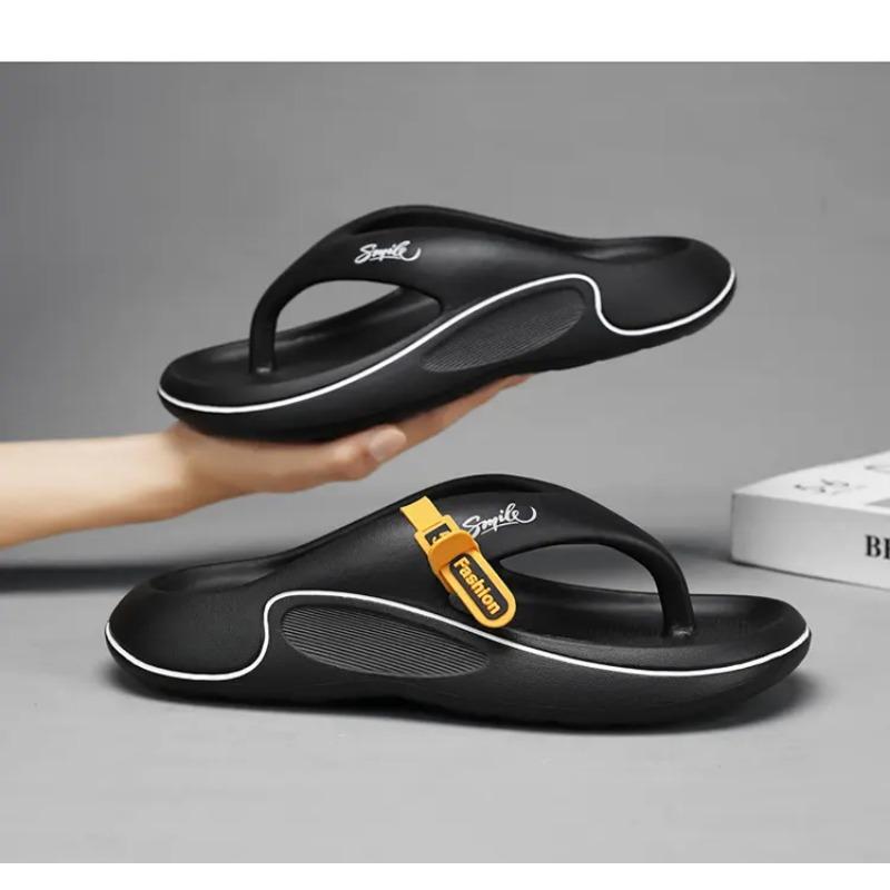 

Хаки Сандалии Лето Новые Мужские Носить Тренд Нескользящие Повседневные Пляжные Модные Крутые Шлепанцы Женские ЕВА Легкие Шлепанцы Нескользящие Ка 36-37 чёрный