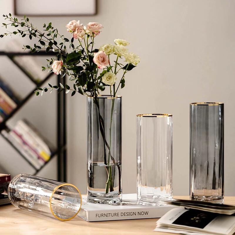 Elegant Glass Flower Vases