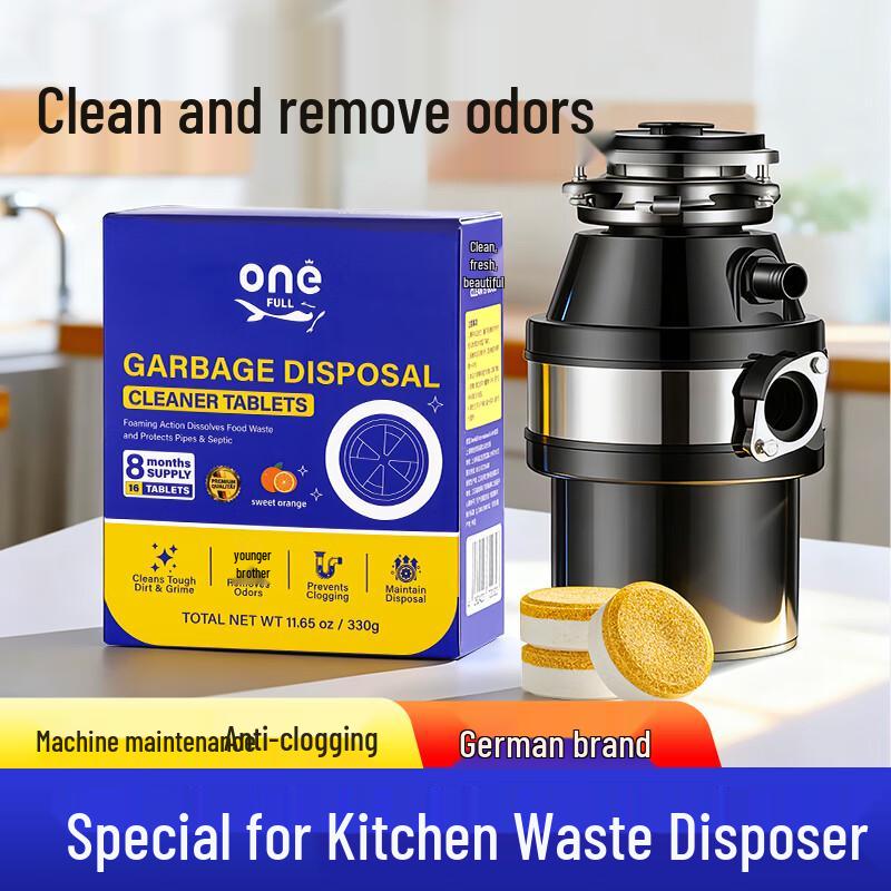 ONEFULL Garbage Disposal Cleaner Tablets