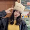 Cat Ear Plush Hat Wool Hat  Autumn And Winter Ear Protection Knitted Hat