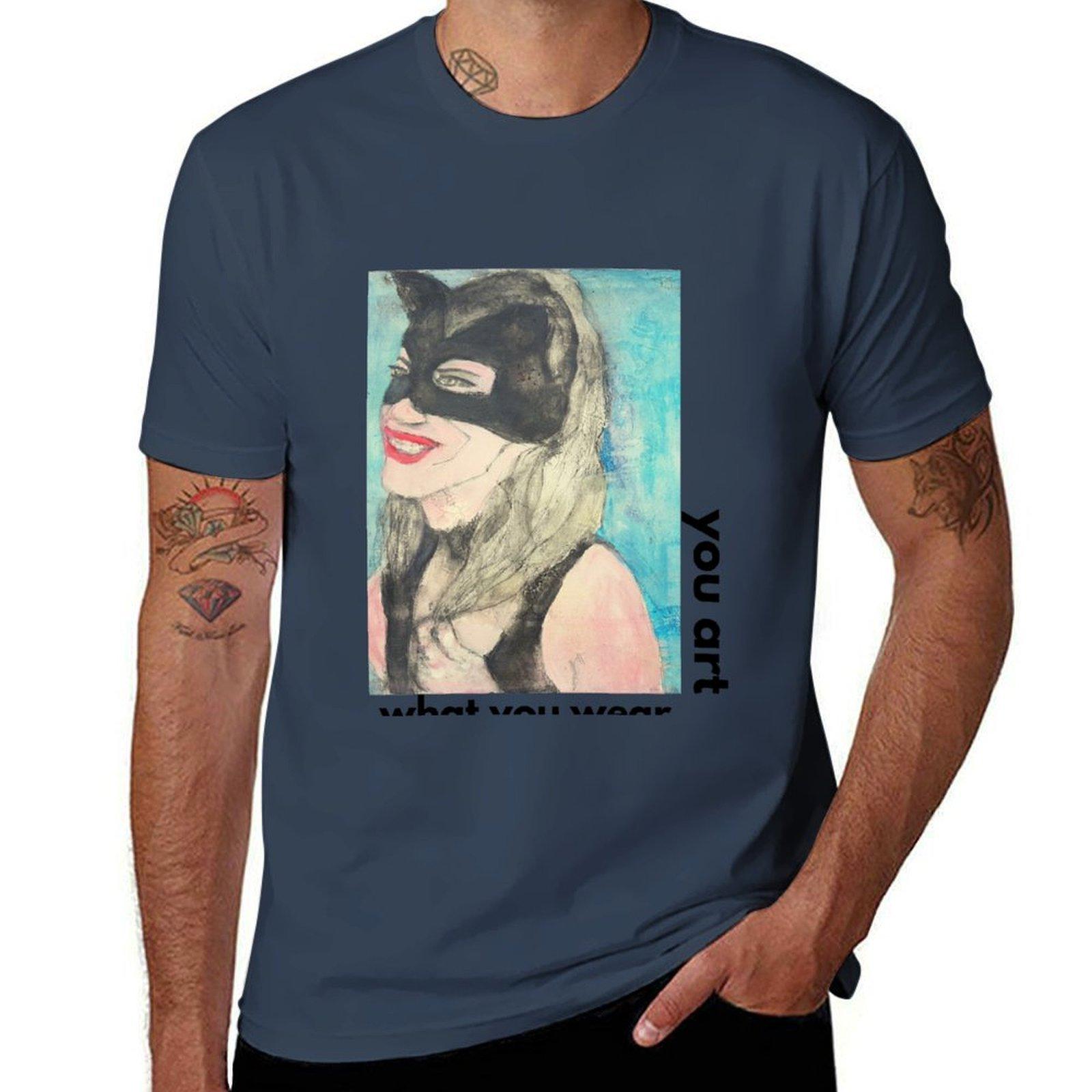 You Art What You Wear Light Tshirt Casual Basic Short Sleeve Tshirt S