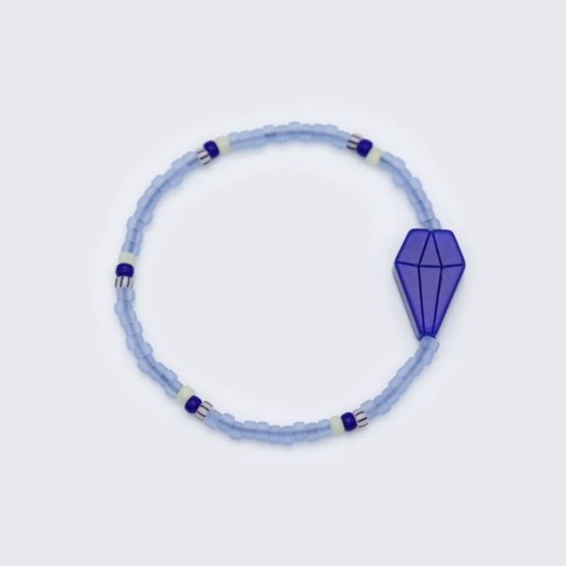 BONBEAU Acrylic dia charm color beads Bracelet