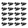 20pcs Door Sill Clips Plastic Replacement Threshold Clips Car Sill Fasteners 4B0867276A 3B9867289 Replacement for VW