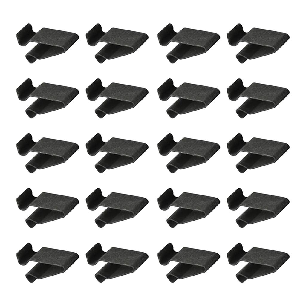 20pcs Door Sill Clips Plastic Replacement Threshold Clips Car Sill Fasteners 4B0867276A 3B9867289 Replacement for VW