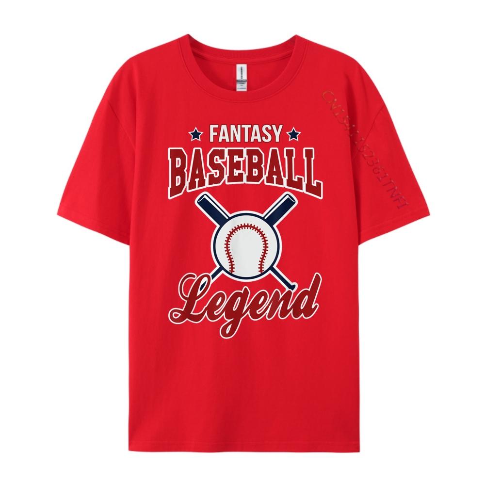 Легенда Фэнтези Бейсбола Дизайн Фэнтези Бейсбола Белая Футболка с Графикой Осенняя Мужская Рубашка Camisetas Hombre S