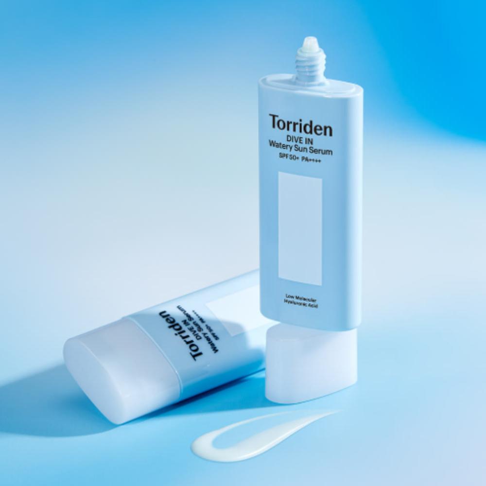 

Torriden Dive-In Watery Fit Sun Serum SPF 50+ PA++++ 50ml ×2 – Lightweight Hydrating Sunscreen Set