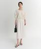 Ia Nev Drawstring Skirt (Ivory)