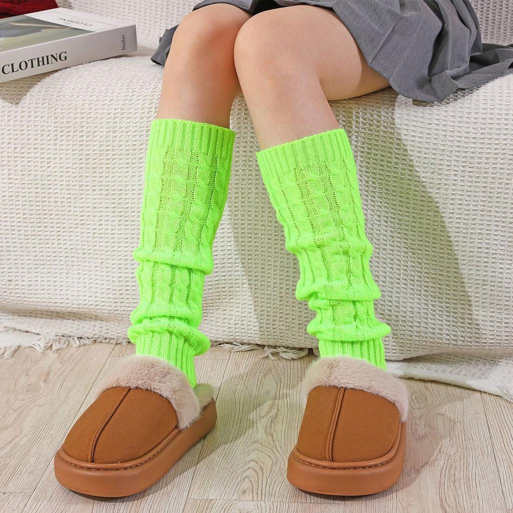 Autumn and Winter JK Knitted Foot Covers Warm Shoe Covers Women's Stockings
