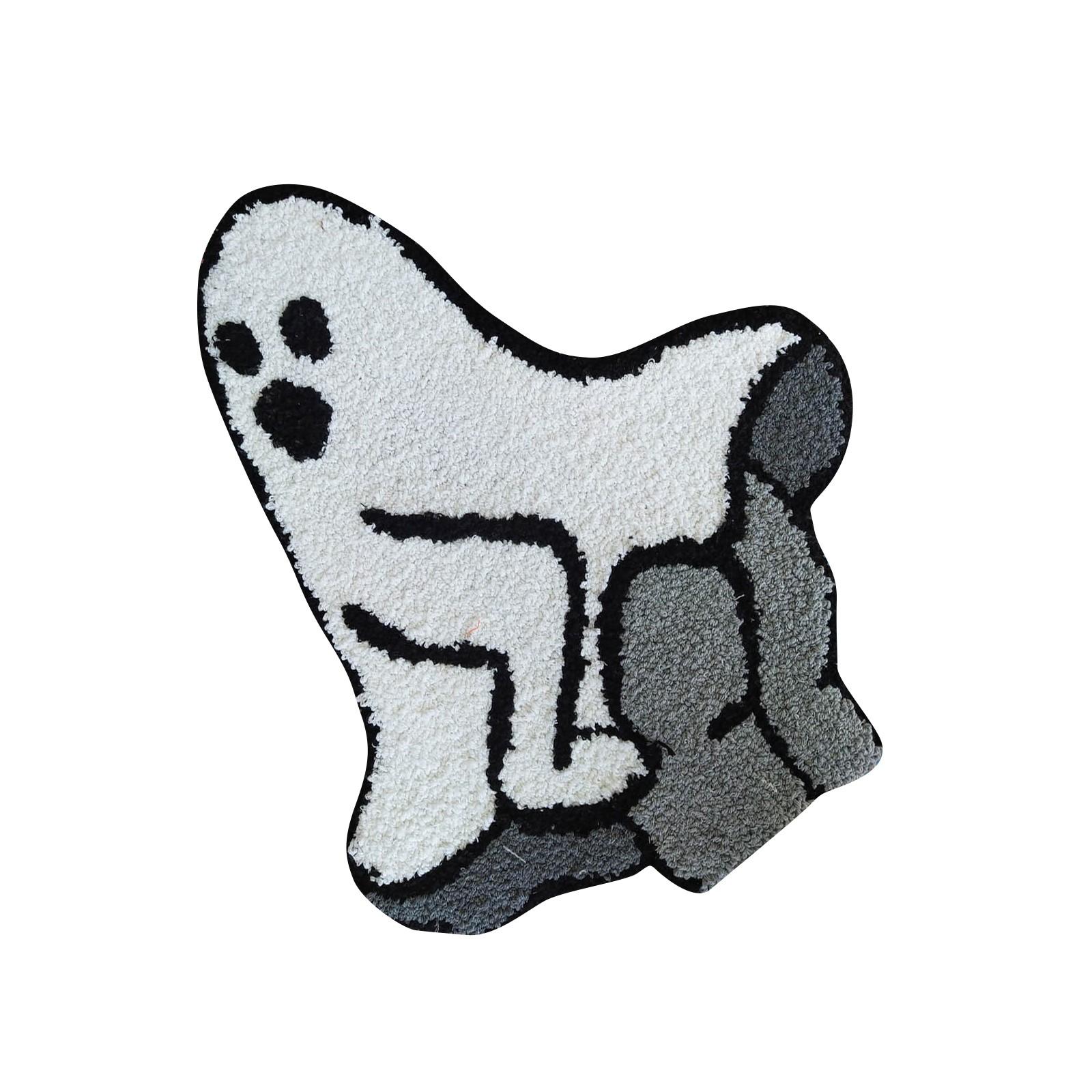 

Милий Моторошний Маленький Хелловінський Килим Домашня Прикраса Кристал Вельвет Килимки для Підлоги Ванна Кімната Вбираючі Нековзні Килимки для Підлоги One Size