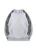 Men's Casual Korean-Style Three-Stripes Hoodie Long Sleeve T-Shirt