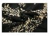 2023 Women's European Slim-Fit V-Neck Mesh Print Mid-Sleeve Pleated T-Shirt