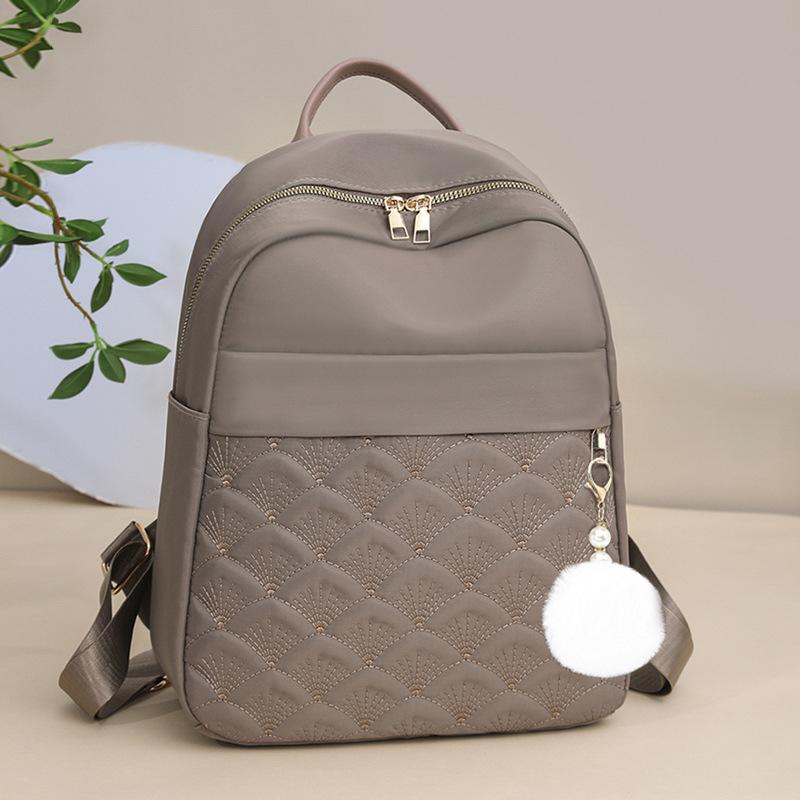 Large-capacity Simple Backpack for Women Fashionable and Lightweight Travel Schoolbag