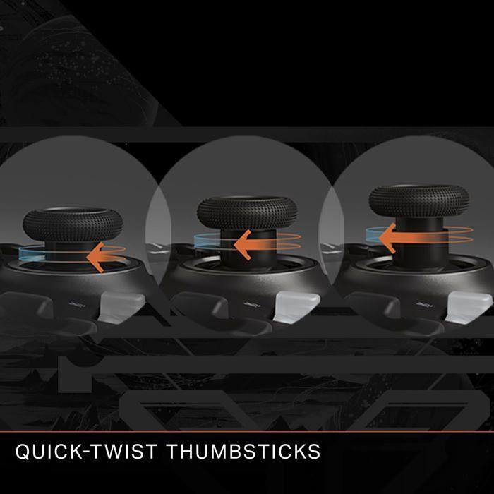 Manette de jeu - PowerA - FUSION Pro 4 - Filaire - 17 boutons - Vibration