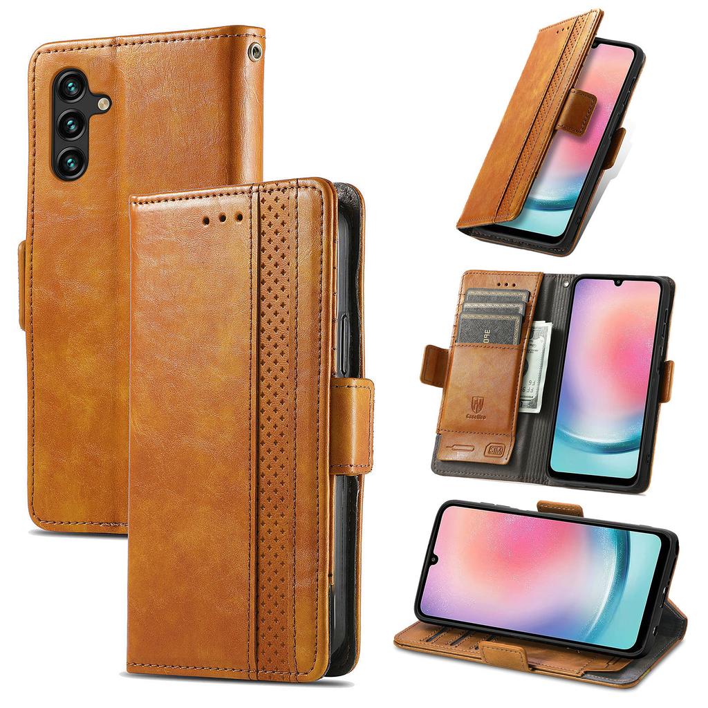 Multifunctional Magnetic Flip Cover Leather Case for Samsung S/A/M/F Series.A13/A14/A15/A17...S21/S22/S23...Where Fashion Meets Function