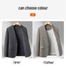 Herren Slim Fit bügelfreier karierter Blazer im koreanischen Stil - Business Casual Frühlingsjacke