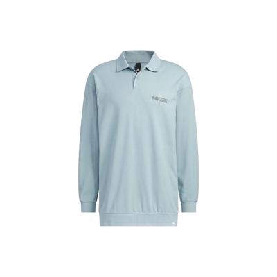 Polo Shirts Men's Gray Polo Collar Moderate Straight Fit IK3509