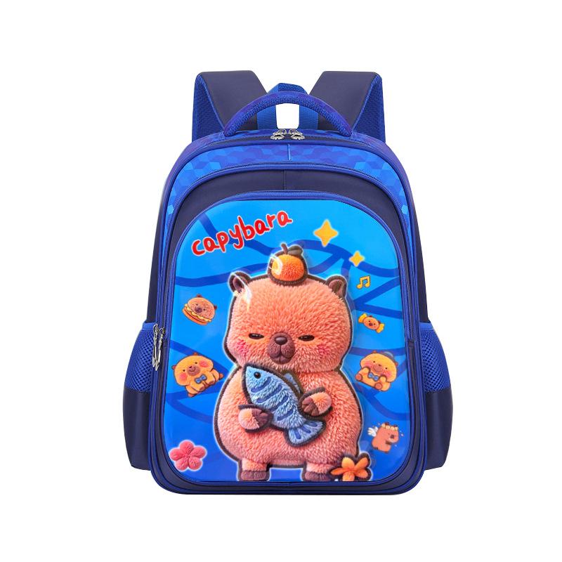 3D Cartoon Children's Hard Shell Backpack for Boys & Girls Aged 1-6: Fashionable & Cute Schoolbag