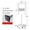Heavy-Duty Outdoor Single Pole Display Stand