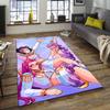 1pc KPop Demon Hunters5 Design Area Rug - Non-Slip, Soft & Cozy Floor Mat for Living Room, Bedroom, Office - Indoor/Outdoor Decorative Carpet