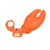 Kids Cartoon Crab Toy Pull Rope To Move Crab Claw No Battery Required Children Adults Animal Keychain Stress Relief Interactive Toy