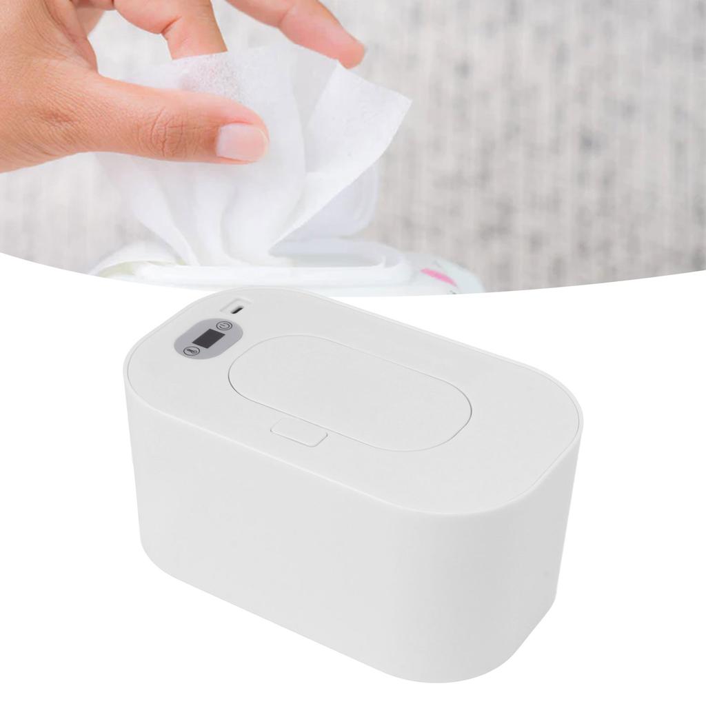 Baby Wipe Warmer USB Constant Temperature Portable Wipe Heater Temperature Adjustment Warm Dispenser 5V