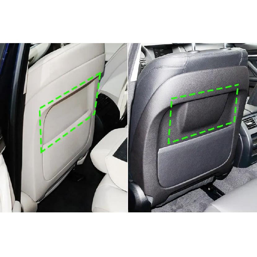 Für BMW F10 F10 F06 F07 F02 Auto-Rücksitzlehnen-Panel Leder-Rückenlehnen-Aufbewahrungstaschen-Abdeckung Zubehör für BMW 5 6 7 Serie 520 630 740